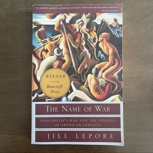 The Name of War by Jill Lepore